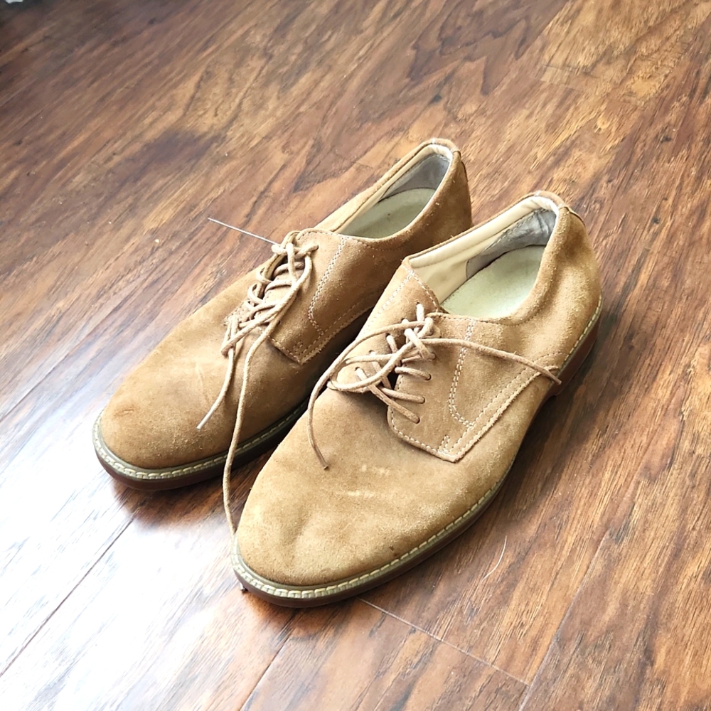 Men's Bass Suede Dress Shoes